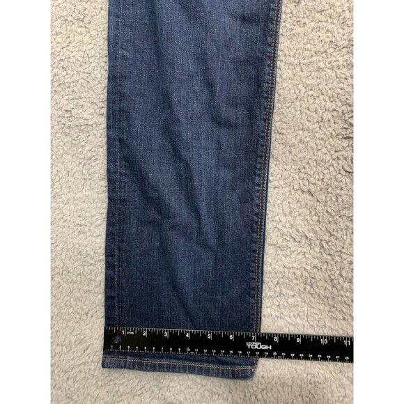 USA Hudson 31 Denim Blue Jeans Bootcut Straight Leg Dark Wash - Picture 13 of 14